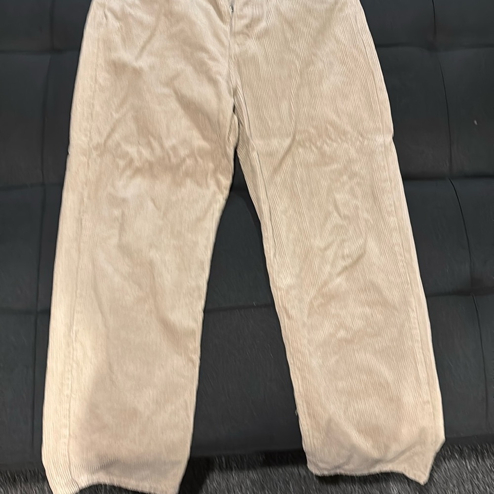 Men's Tan Corduroy Pants